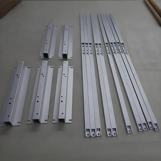 Aluminum Alloy Guide Rail and Bracket Structural Component