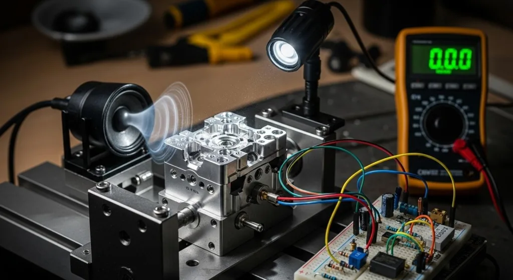 Sound Light Electric Prototype Machining