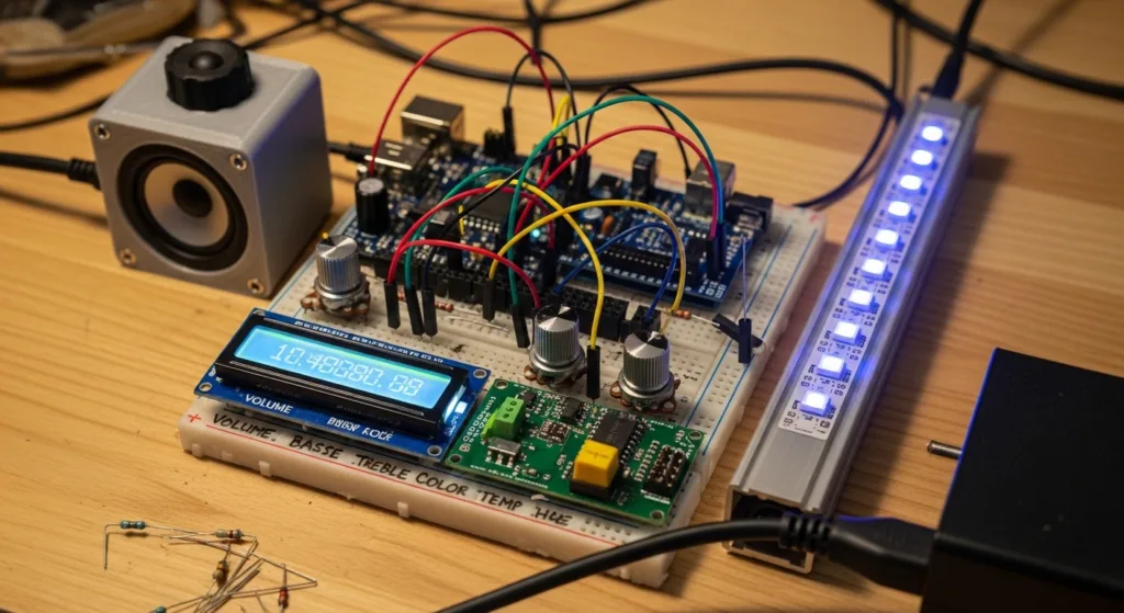 sound and light control prototype