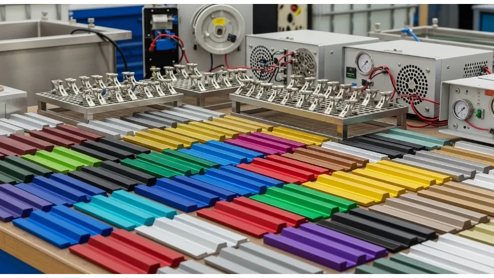hard anodized aluminium