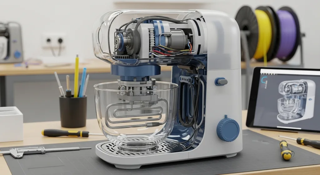 appliance 3D printing prototype