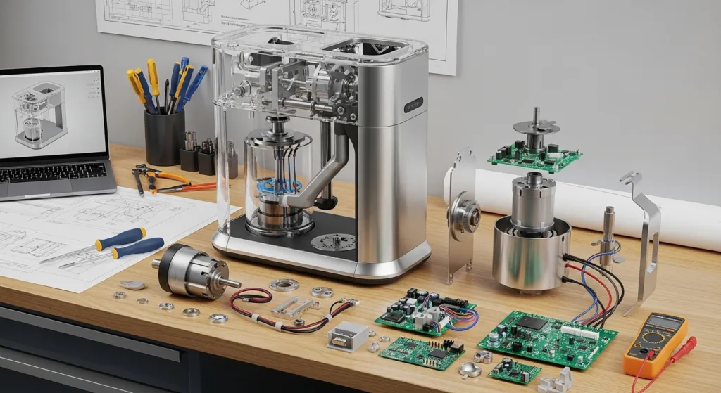 appliance mechanical design prototype