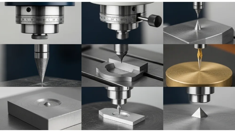 Vickers hardness test
