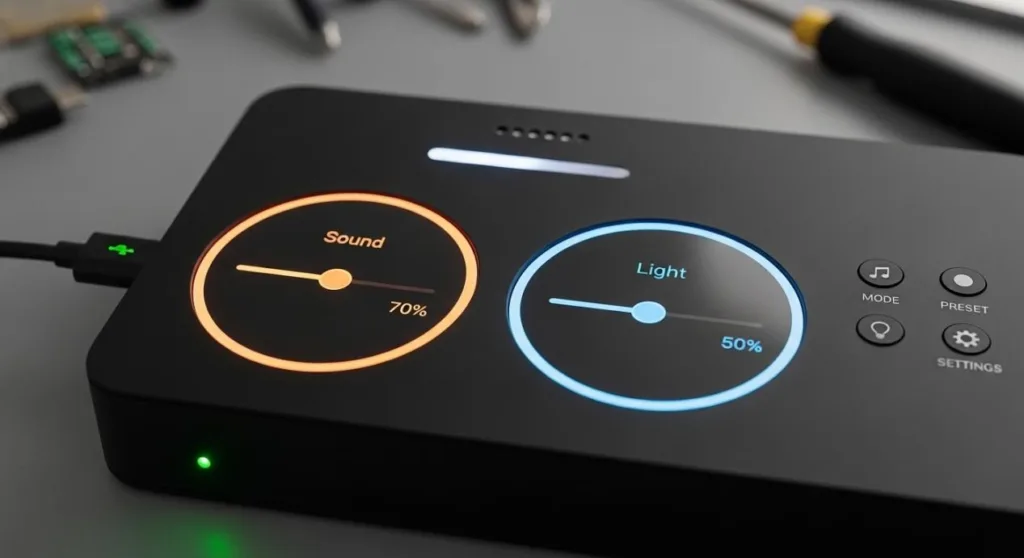 Sound and Light Control Prototype