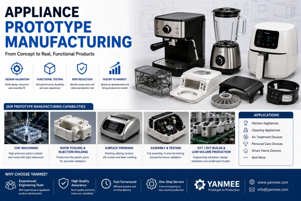 Appliance Prototype Manufacturing