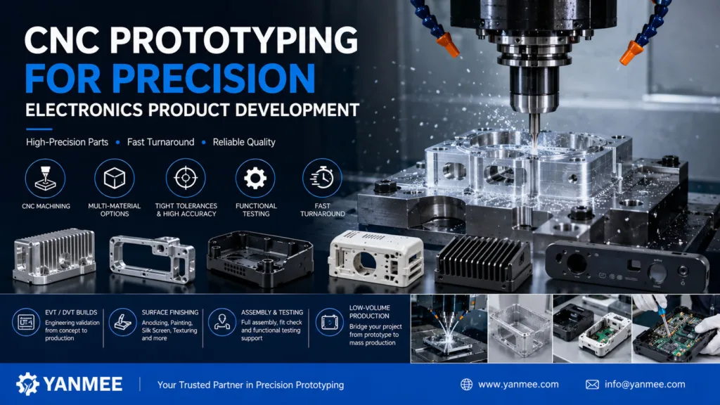 electron magazine cnc prototyping precision product development
