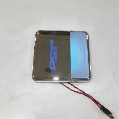 Backlit Electroplated ABS Logo Component