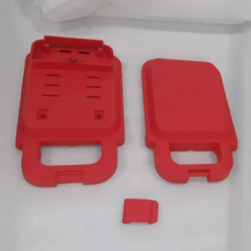High-Precision Red Plastic Housing for Portable Kitchen Appliances-01