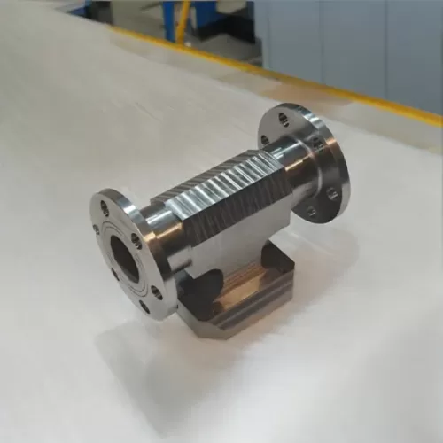 Industrial Piping Component PrototypeDuplex Stainless Steel-CNC Machining Validation Case