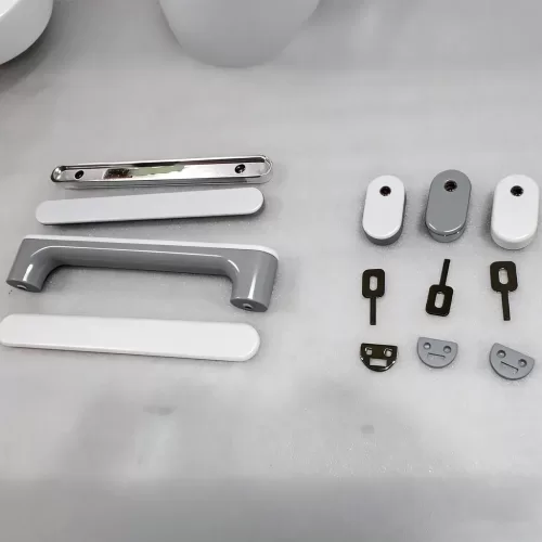 Injection Molded Handle & Lock Assembly for Window, Appliance, and Furniture Applications-01